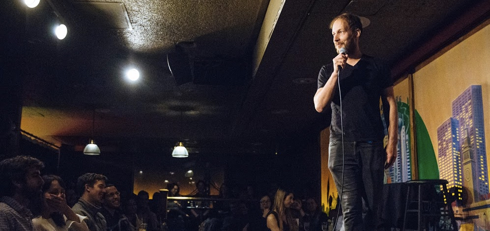 Michael Makarov performing Stand-up Comedy at The Punchline San Francisco